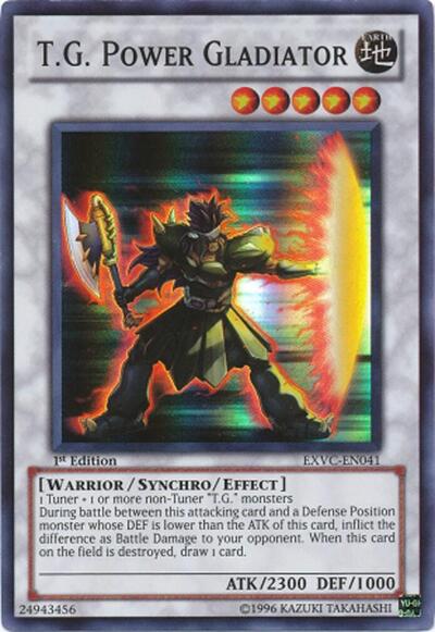 T.G. Power Gladiator (EXVC-EN041) [Extreme Victory]