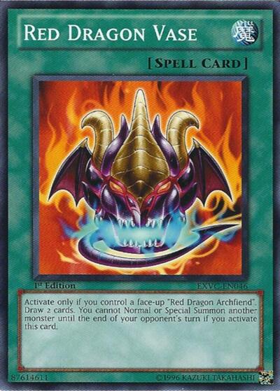 Red Dragon Vase (EXVC-EN046) [Extreme Victory]