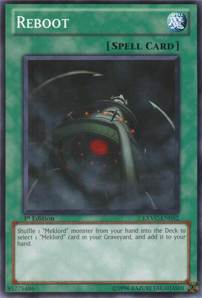 Reboot (EXVC-EN052) [Extreme Victory]
