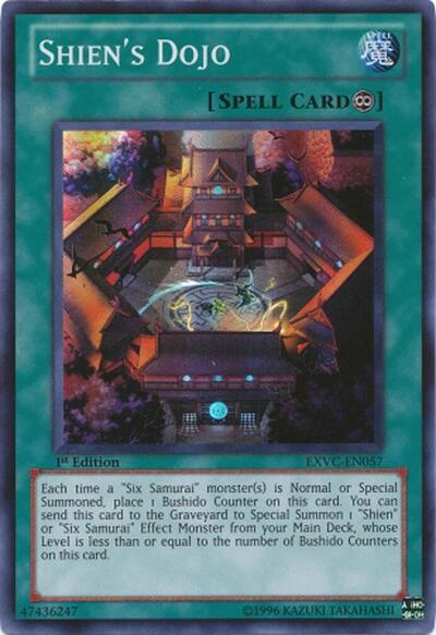 Shien's Dojo (EXVC-EN057) [Extreme Victory]
