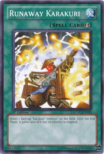 Runaway Karakuri (EXVC-EN058) [Extreme Victory]