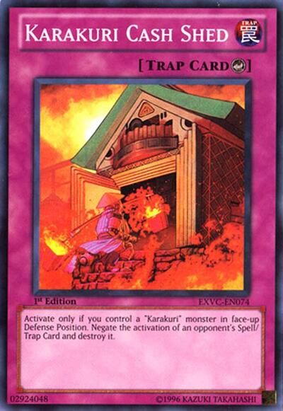 Karakuri Cash Shed (EXVC-EN074) [Extreme Victory]