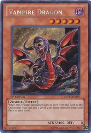 Vampire Dragon (EXVC-EN081) - Extreme Victory 1st Edition