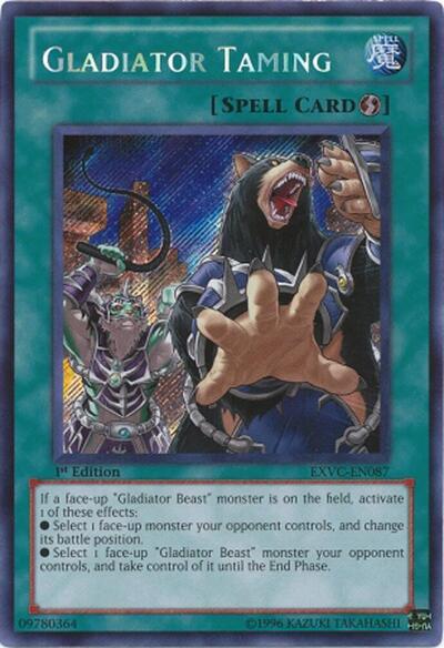 Gladiator Taming (EXVC-EN087) [Extreme Victory]