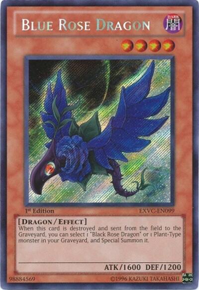 Blue Rose Dragon (EXVC-EN099) [Extreme Victory]