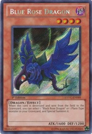 Blue Rose Dragon (EXVC-EN099) - Extreme Victory Unlimited