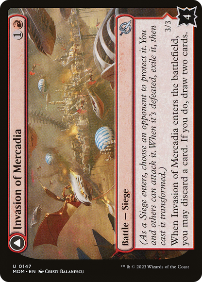 Invasion of Mercadia (MOM-147) - March of the Machine Foil