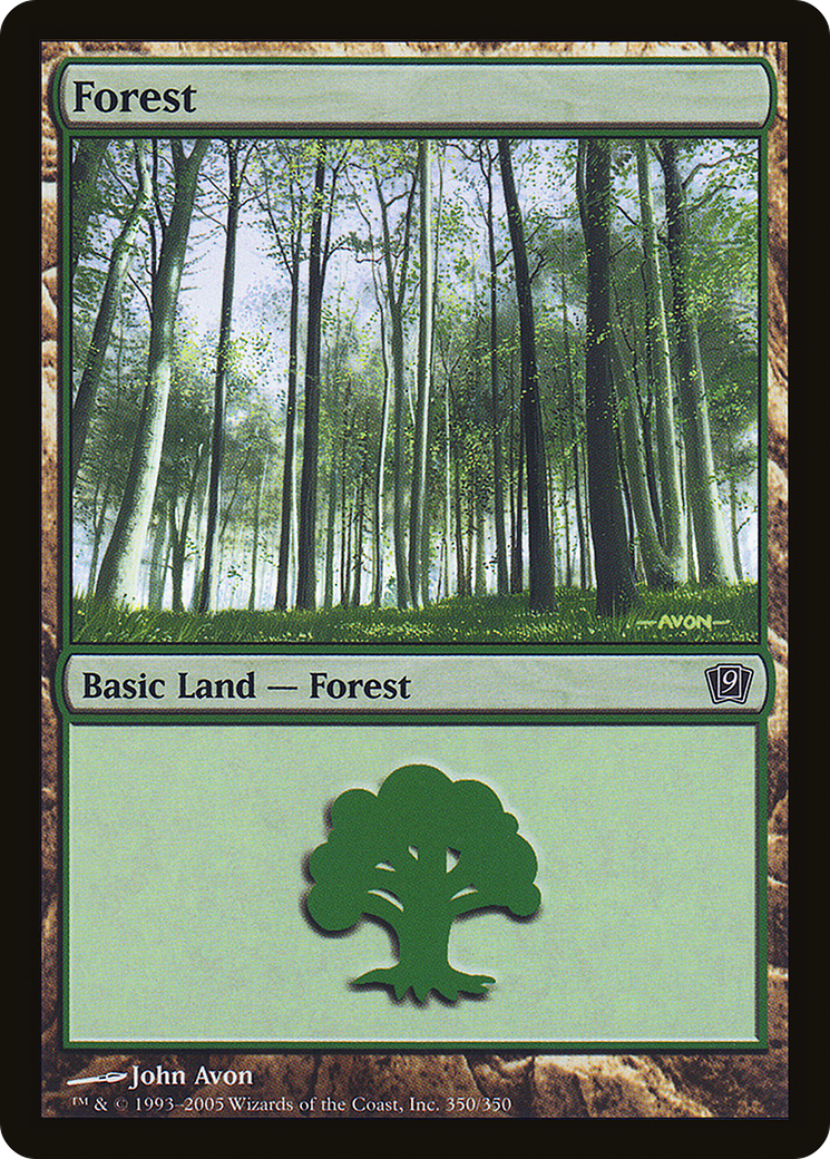 Forest (9ED-350★) - 9th Edition