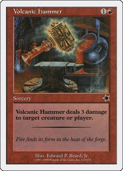 Volcanic Hammer (123) [Starter 1999]