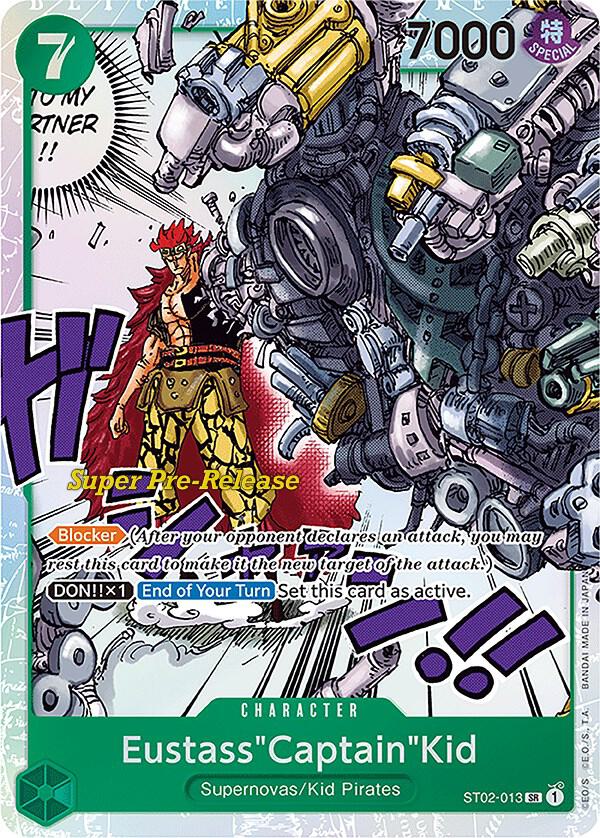 Eustass"Captain"Kid (013) (ST02-013) [Super Pre-Release Starter Deck 2: Worst Generation]
