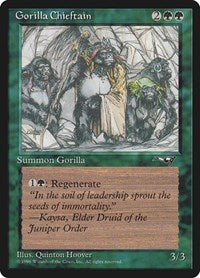 Gorilla Chieftain (4 Gorillas) (78) [Alliances]