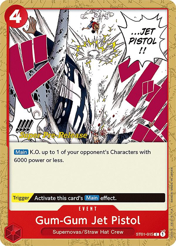 Gum-Gum Jet Pistol (ST01-015) [Super Pre-Release Starter Deck 1: Straw Hat Crew]