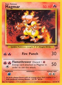 Magmar (051/130) [Base Set 2]