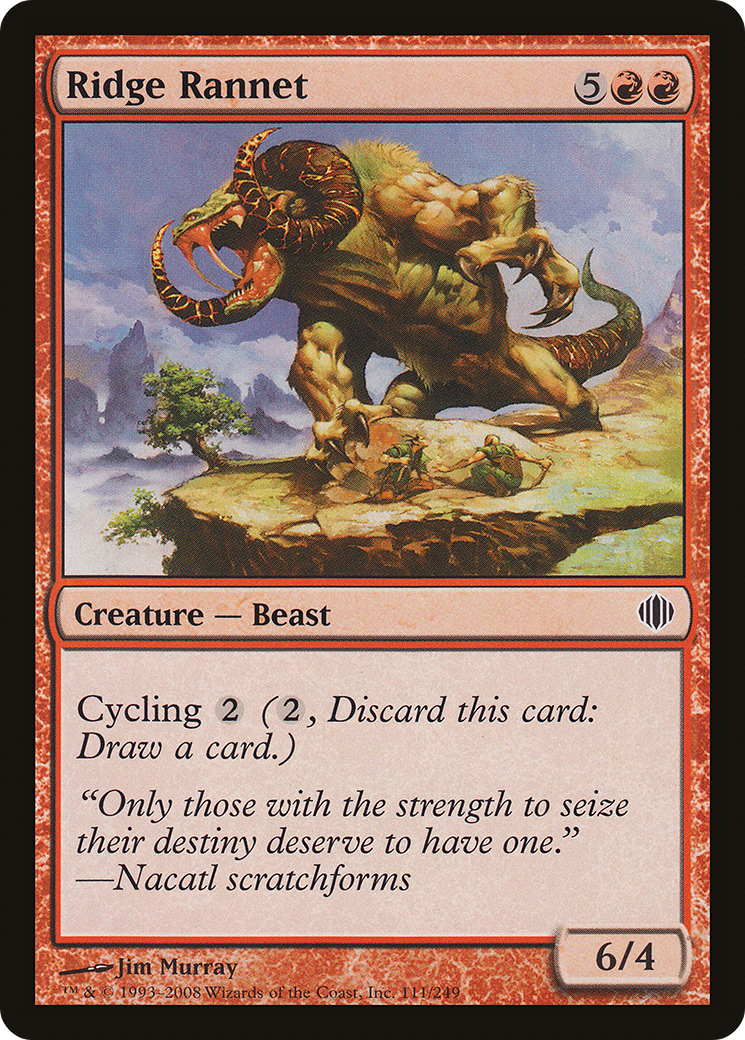 Ridge Rannet (ALA-111) - Shards of Alara
