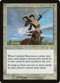 Limited Resources (10) [Exodus]