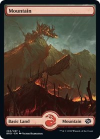 Mountain (285) - Full Art (285) [The Brothers' War]