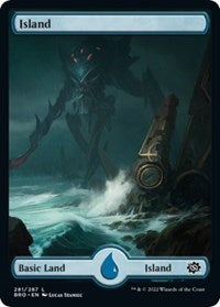 Island (281) - Full Art (281) [The Brothers' War]
