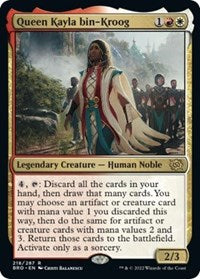 Queen Kayla bin-Kroog (218) [The Brothers' War]