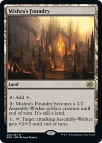 Mishra's Foundry (265) [The Brothers' War]
