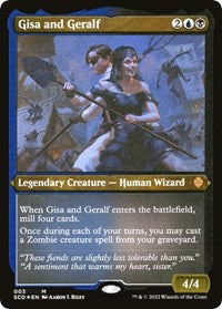 Gisa and Geralf (Foil Etched) (3) [Starter Commander Decks]