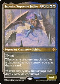 Isperia, Supreme Judge (Foil Etched) (4) [Starter Commander Decks]