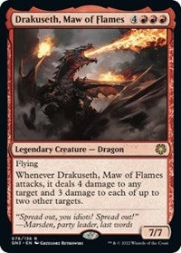 Drakuseth, Maw of Flames (76) [Magic Game Night: Free-For-All]