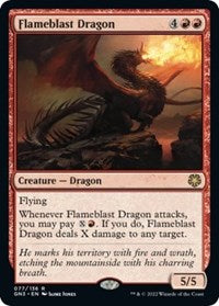 Flameblast Dragon (77) [Magic Game Night: Free-For-All]