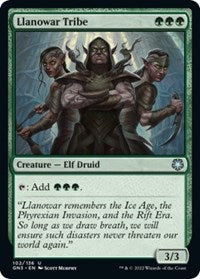 Llanowar Tribe (102) [Magic Game Night: Free-For-All]