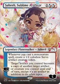 Saheeli, Sublime Artificer (Borderless) (1143) [Secret Lair Drop Series]