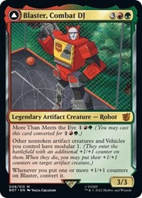 Blaster, Combat DJ (8) [Universes Beyond: Transformers]