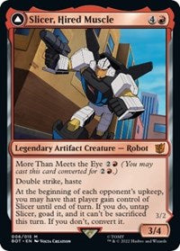 Slicer, Hired Muscle (6) [Universes Beyond: Transformers]