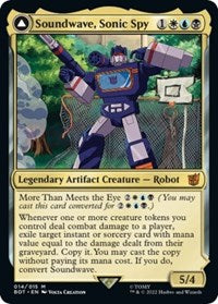 Soundwave, Sonic Spy (14) [Universes Beyond: Transformers]