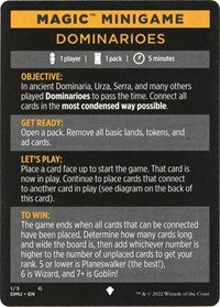 Magic Minigame: Dominarioes (1) [Dominaria United]