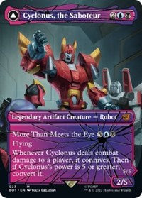 Cyclonus, the Saboteur (Shattered Glass) (23) [Universes Beyond: Transformers]