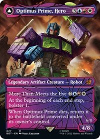 Optimus Prime, Hero (Shattered Glass) (27) [Universes Beyond: Transformers]