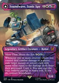 Soundwave, Sonic Spy (Shattered Glass) (28) [Universes Beyond: Transformers]