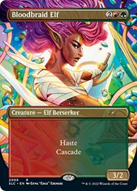 Bloodbraid Elf (2009) [Secret Lair Countdown Kit]