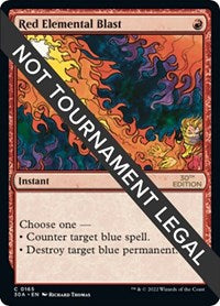 Red Elemental Blast (165) [30th Anniversary Edition]