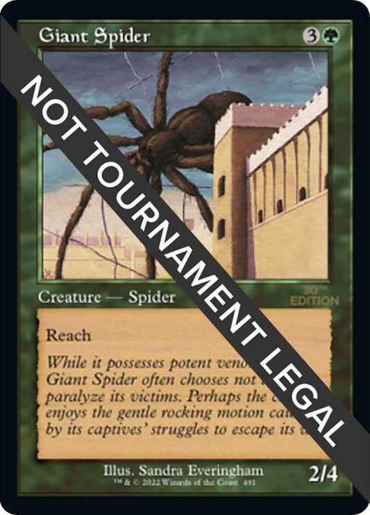 Giant Spider (Retro Frame) (491) [30th Anniversary Edition]