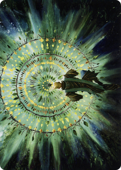 Verdant Mastery // Verdant Mastery (ASSTX-019) - Strixhaven Art Series (Borderless)