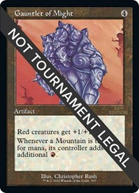 Gauntlet of Might (Retro Frame) (537) [30th Anniversary Edition]