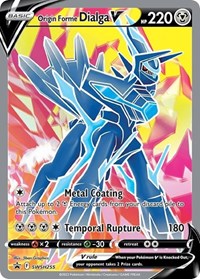 Origin Forme Dialga V (SWSH255) [SWSH: Sword & Shield Promo Cards]