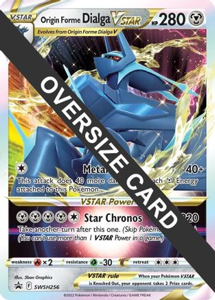 Origin Forme Dialga VSTAR SWSH256  - Holofoil Jumbo Cards - Promo