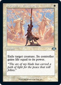 Swords to Plowshares (Retro Frame) (275) [Dominaria Remastered]