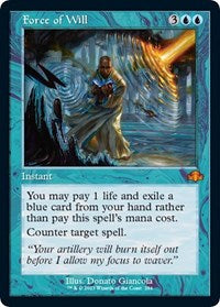 Force of Will (Retro Frame) (284) [Dominaria Remastered]
