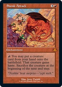 Sneak Attack (Retro Frame) (331) [Dominaria Remastered]