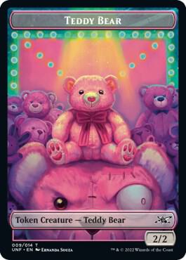 Teddy Bear // Food (011) Double-sided Token [Unfinity]