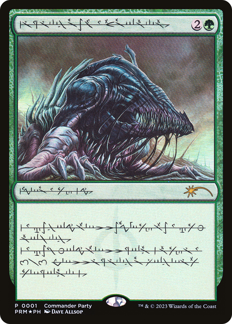 Beast Within (Phyrexian) (WPN-003) - Wizards Play Network 2023 Foil