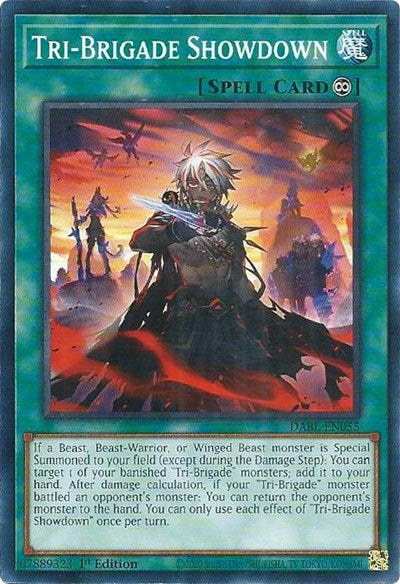 Tri-Brigade Showdown (DABL-EN055) [Darkwing Blast]