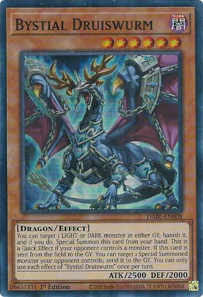 Bystial Druiswurm (DABL-EN008) [Darkwing Blast]